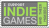 Indie Games Supporter by orian-stamps