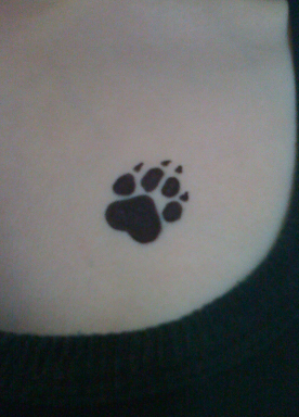 boobs tattoos on Bear paw
