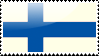 Finnish Flag Stamp by xxstamps