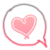 Free Icon: Heart Bubble by Vocalization