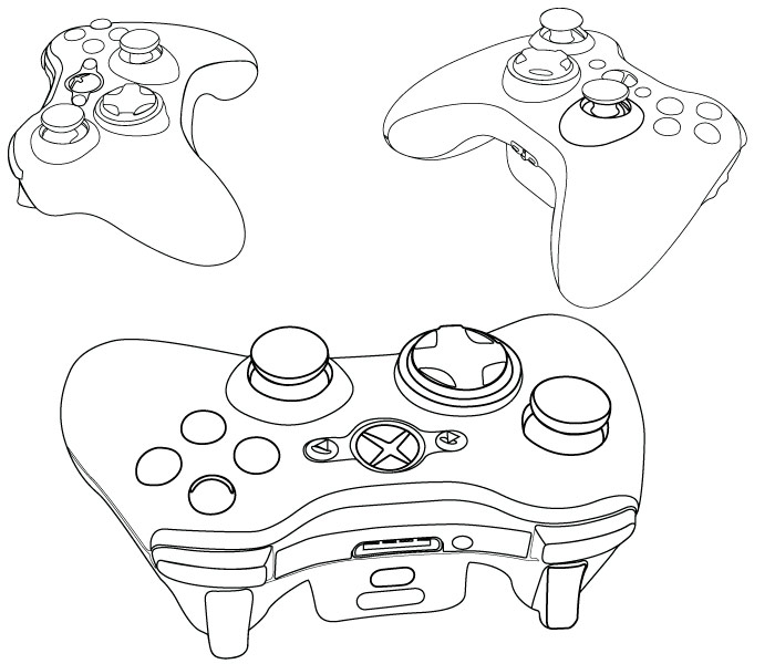 xbox coloring pages - photo #22