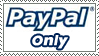 PayPal Only Stamp by pjbatter