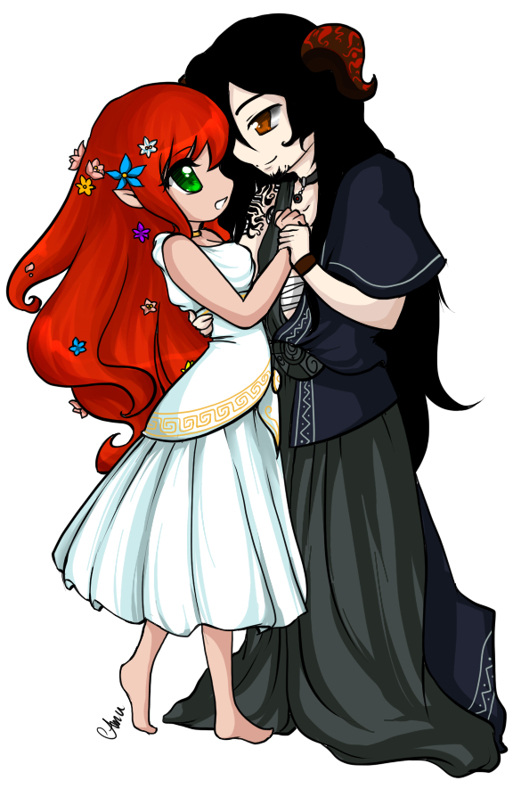 Persephone and Hades by Amulet-Maru on DeviantArt Persephone And Hades Anime