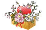 Basket with Heart by KmyGraphic