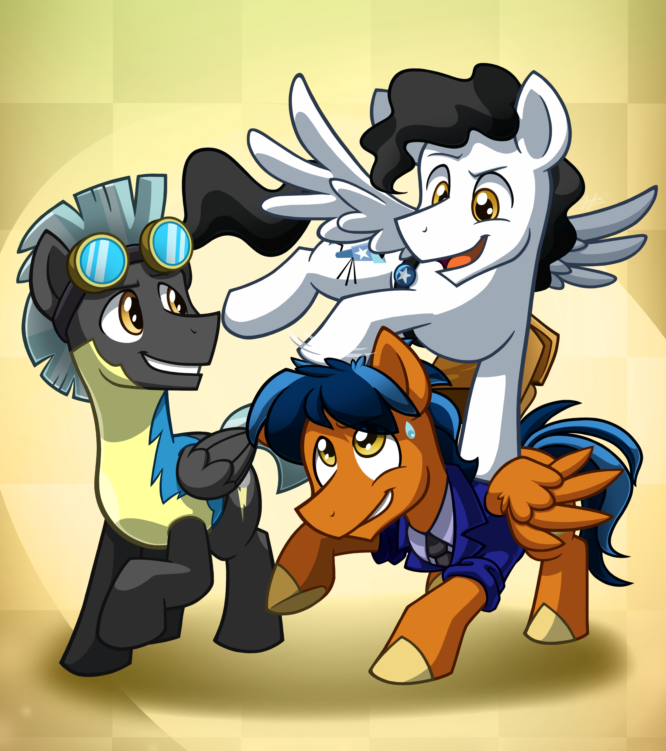[Obrázek: the_pegasi_trio_by_buizelcream-d7iowzt.png]