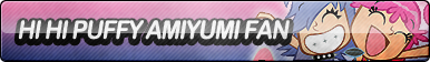 Hi Hi Puffy AmiYumi Fan Button by ButtonsMaker