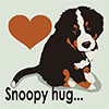 Snoopy-hug-anim-greeting-100 by WhoopySnoopy