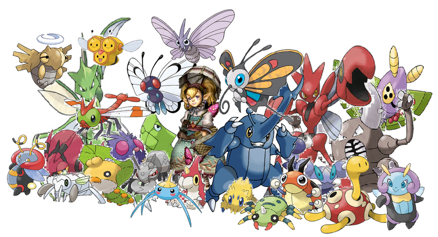 All Bug Type Pokemon 9