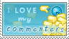 Stamp: Love Commenters by Flame-of-the-Phoenix