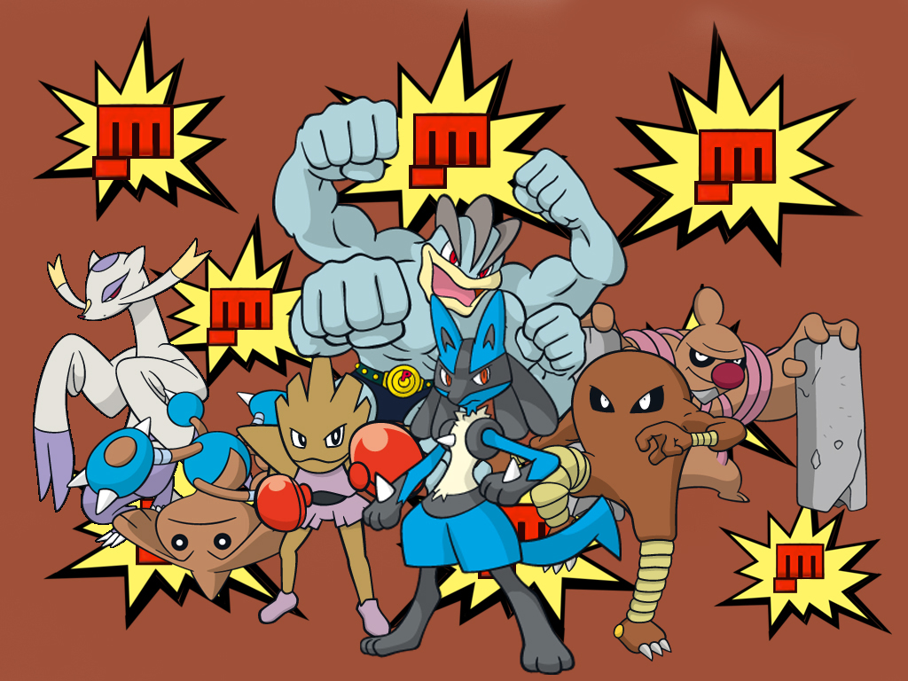 ~Fists of Iron~ The Fighting Type Fan Club!