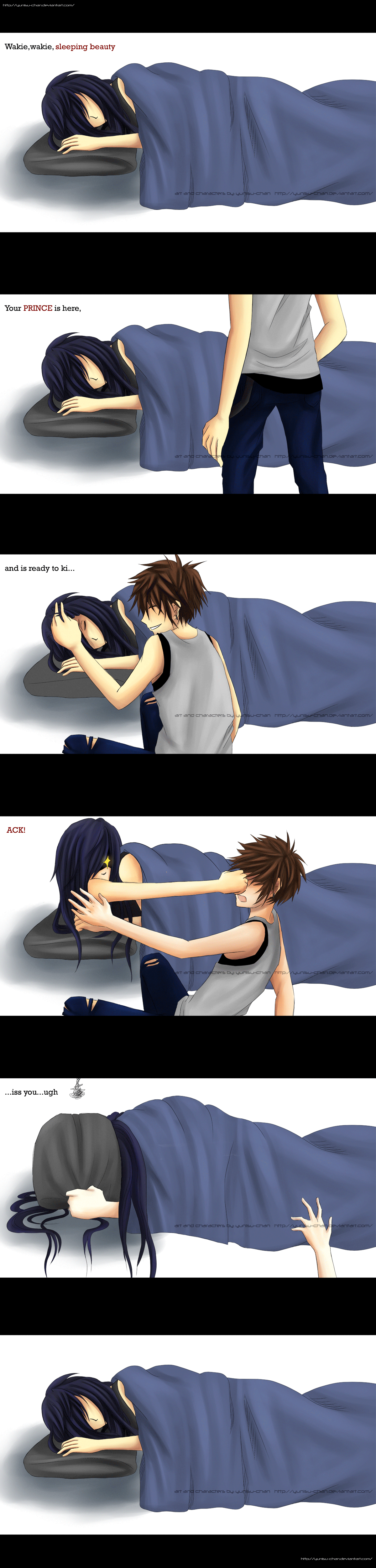 Don't wake the sleeping beauty up by yunisu-chan