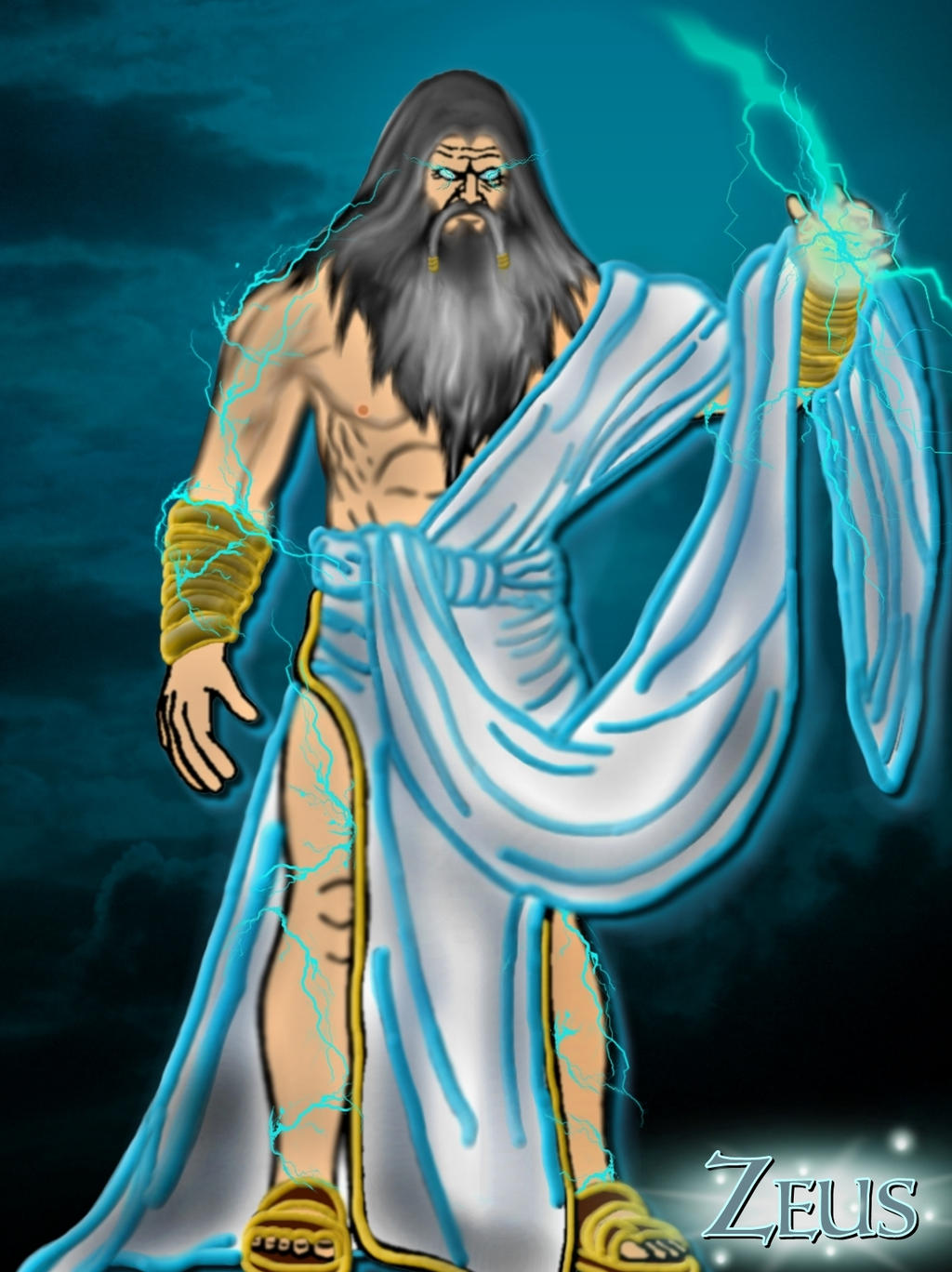 21+ Drawings Of Zeus The Greek God : Free Coloring Pages