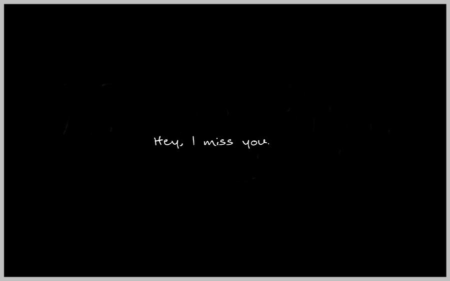 Hey, I miss you. by SuusAngelus on DeviantArt