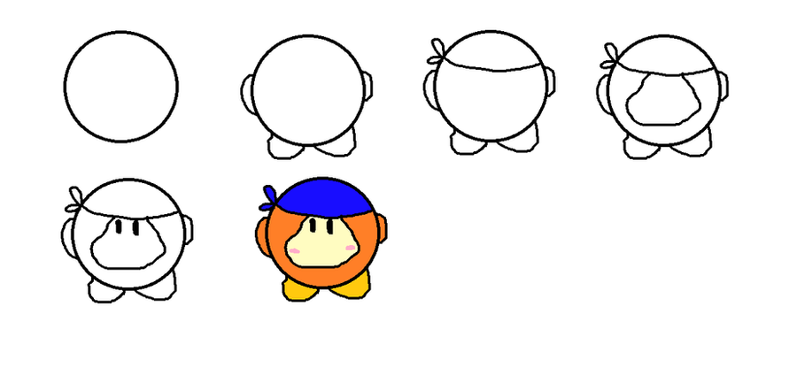 waddle dee coloring pages - photo #21