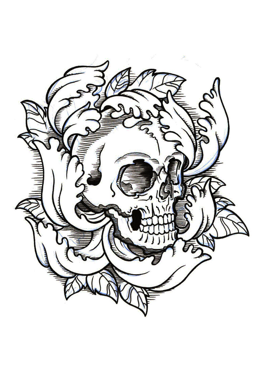 Skull 3 by Laranj4 on DeviantArt