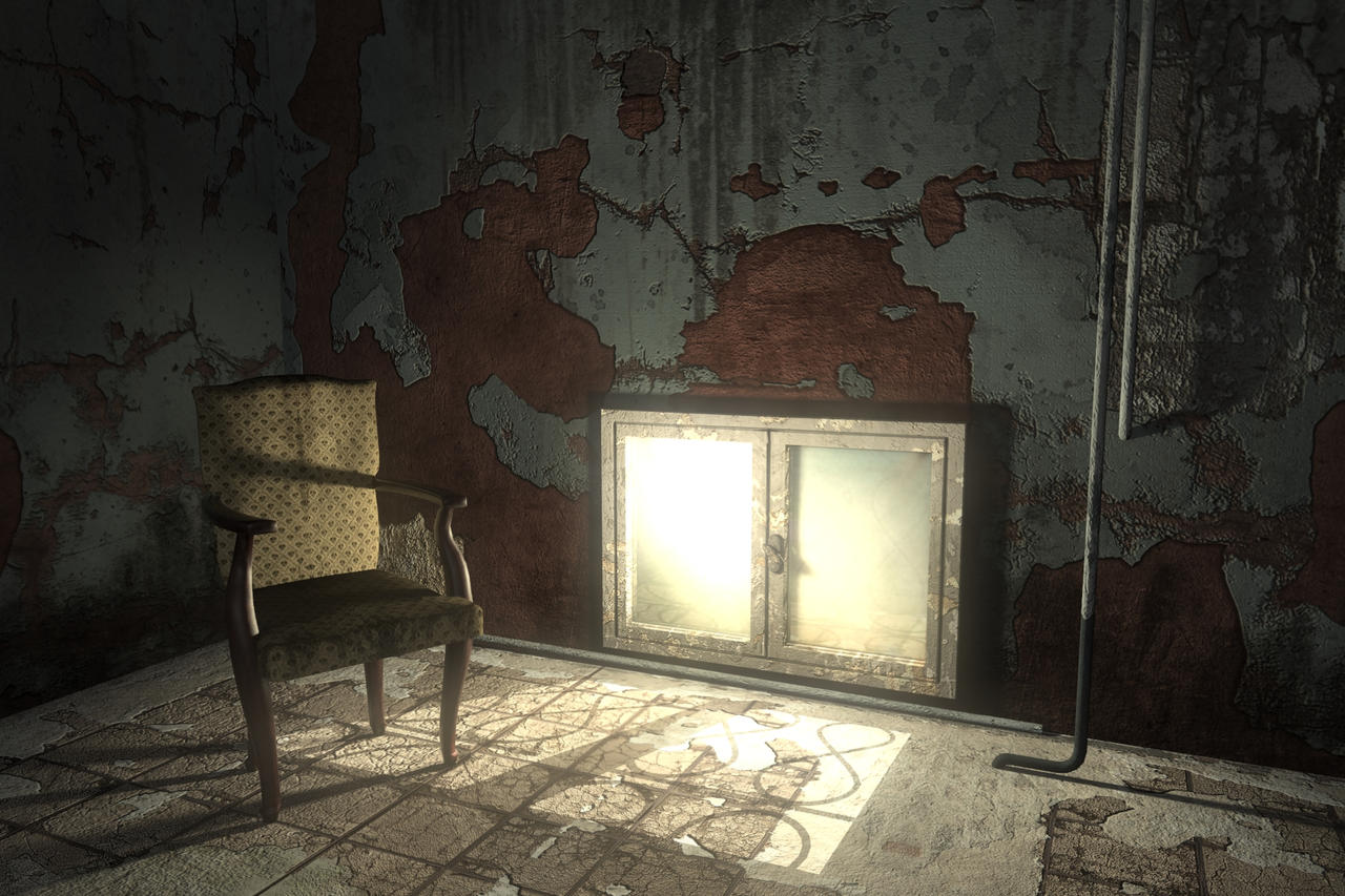 Abandoned Room 3D by Wallcrawler62 on DeviantArt