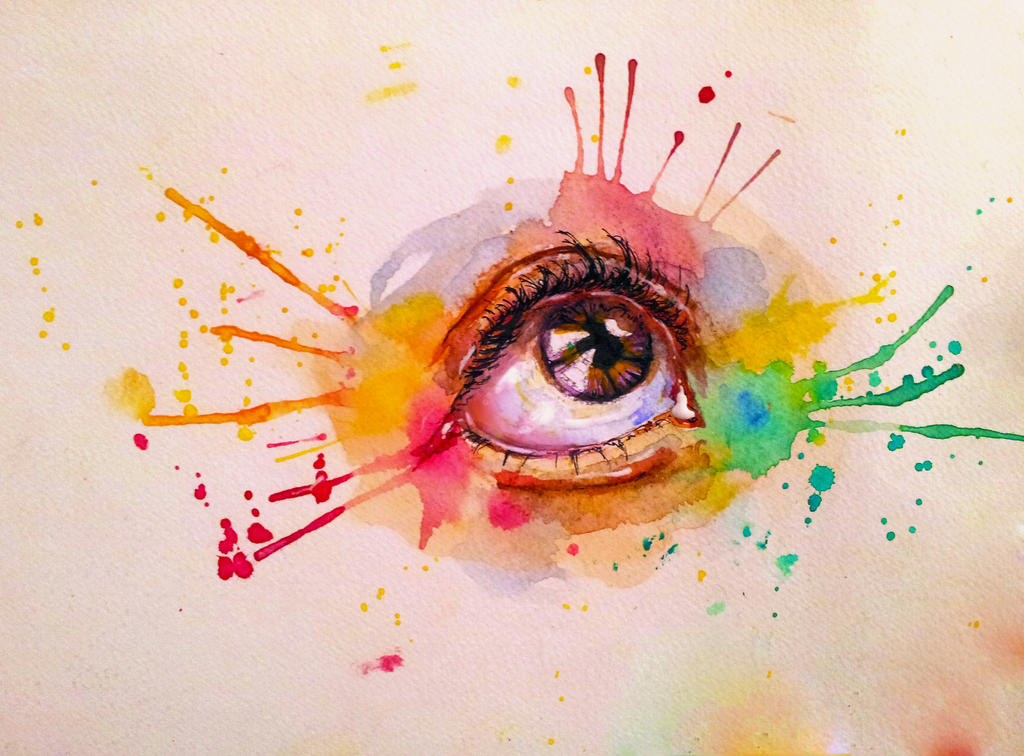 First Time WaterColor painting by Salma-H on DeviantArt